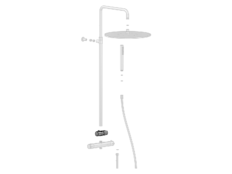 Glider Ø25 krom