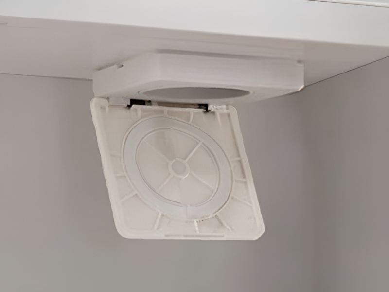 Covercap eluttag, vit